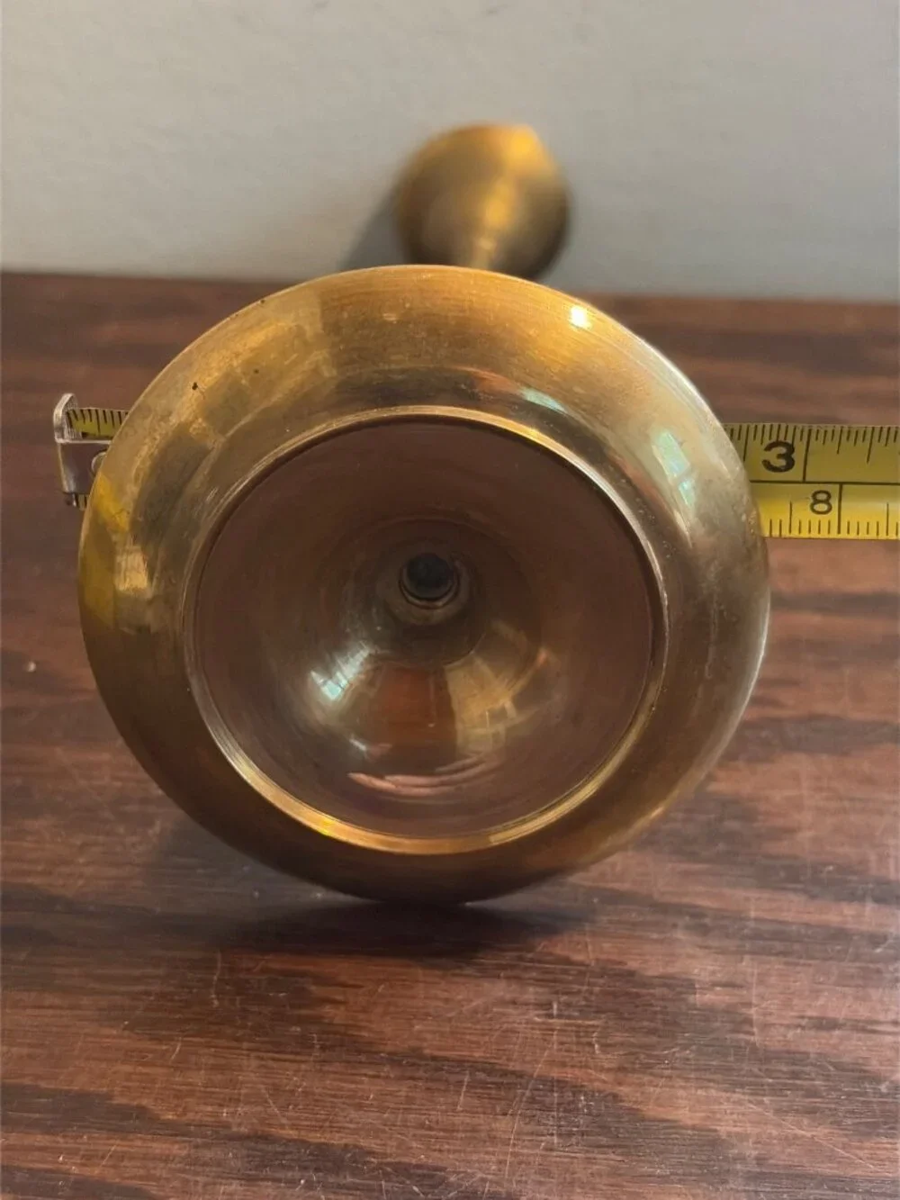 VTG Brass Taper Candle Holder - 8